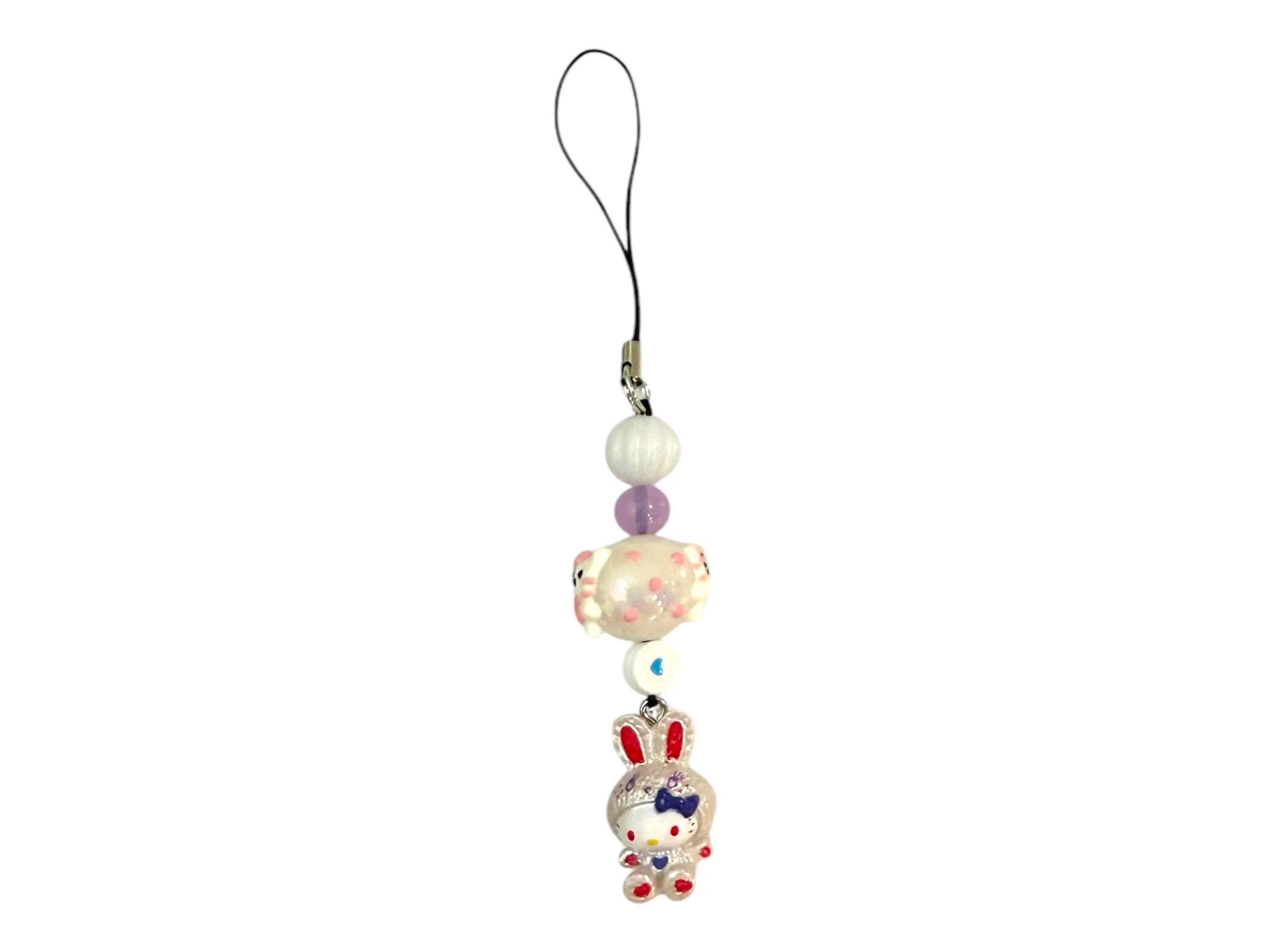 kawaii hello kitty phone charm, kawaii phone charm, key chains, fast shipping