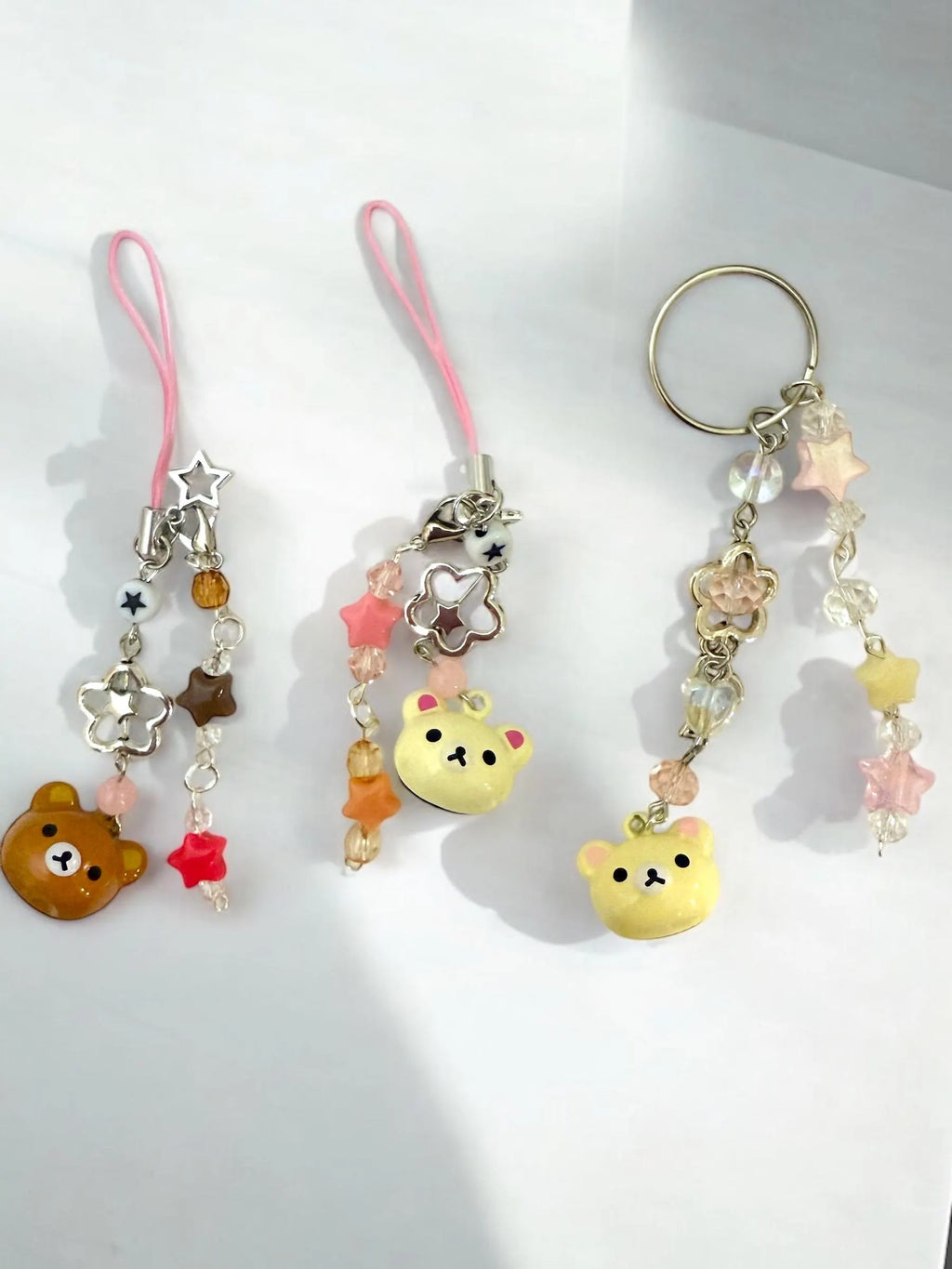 Rilakkuma and Korilakkuma Phone Charms, Affordable, Fast Shipping