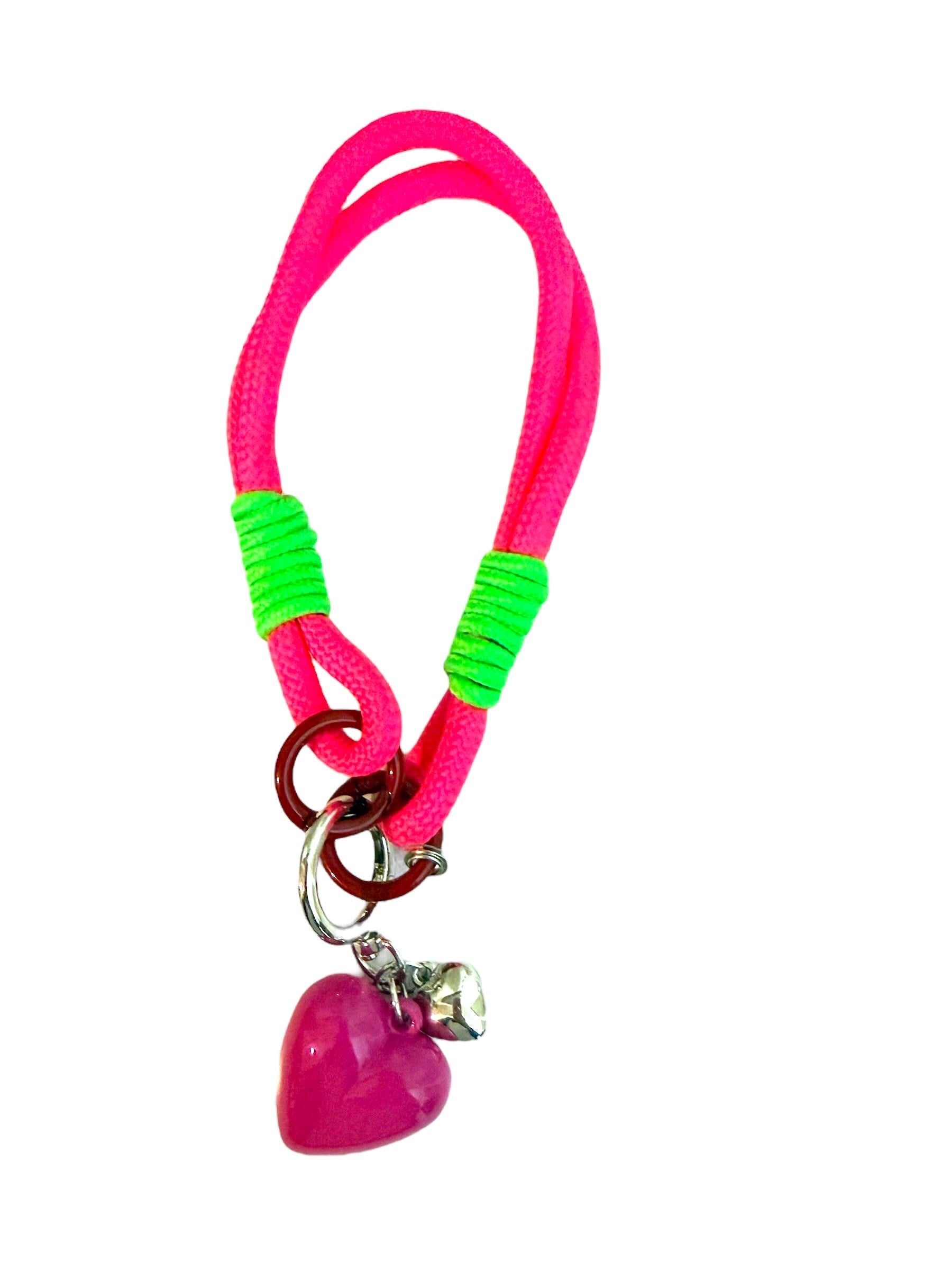 Y2K colorful rope purse charm, key charm, phone lanyard, neon bright rope, fast shipping