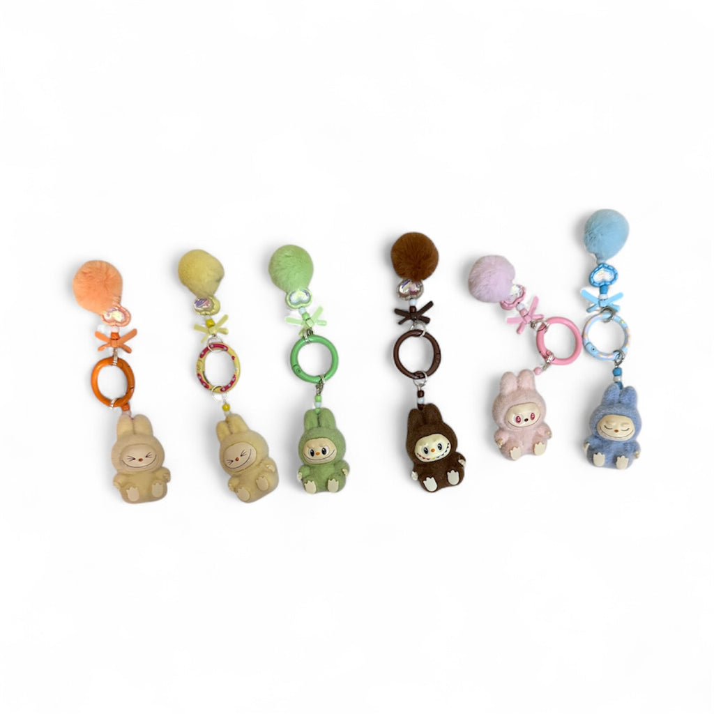 Little monster, labubu, mini labubu keycharms, fast shipping