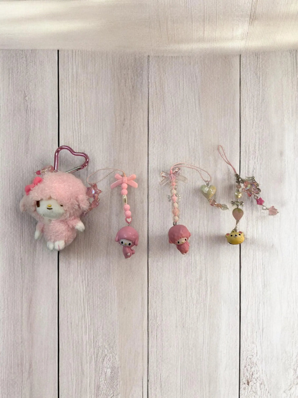 My sweet piano and Korilakkuma phone charm, kawaii phone charm, key chains, fast shipping