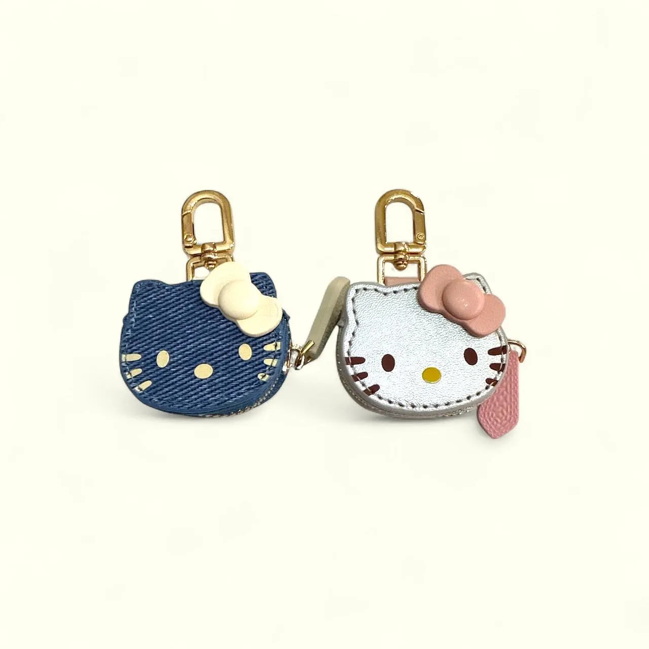 Hello kitty leather key charm, phone charm, kawaii phone charm, key chains, fast shipping