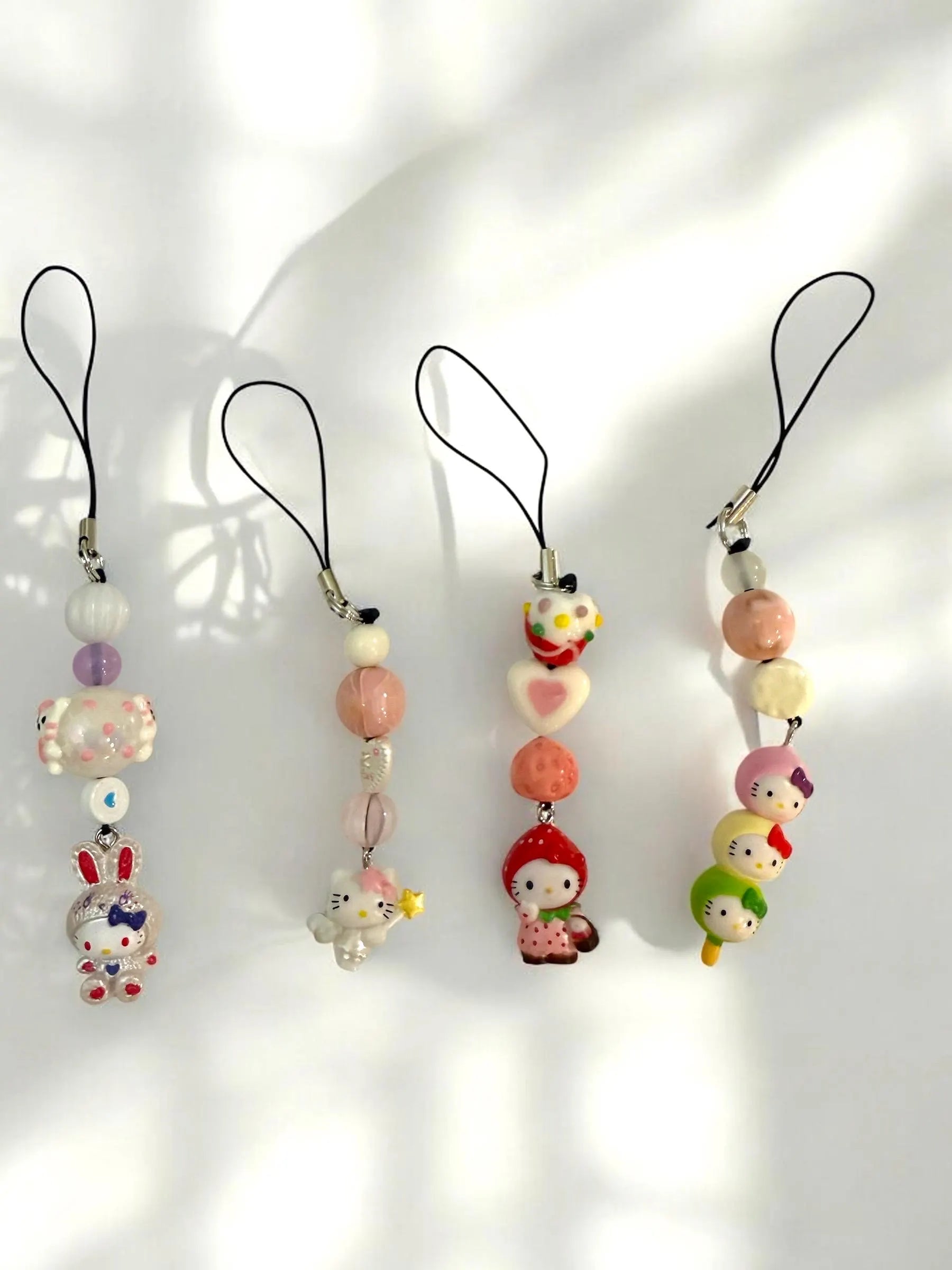 kawaii hello kitty phone charm, kawaii phone charm, key chains, fast shipping