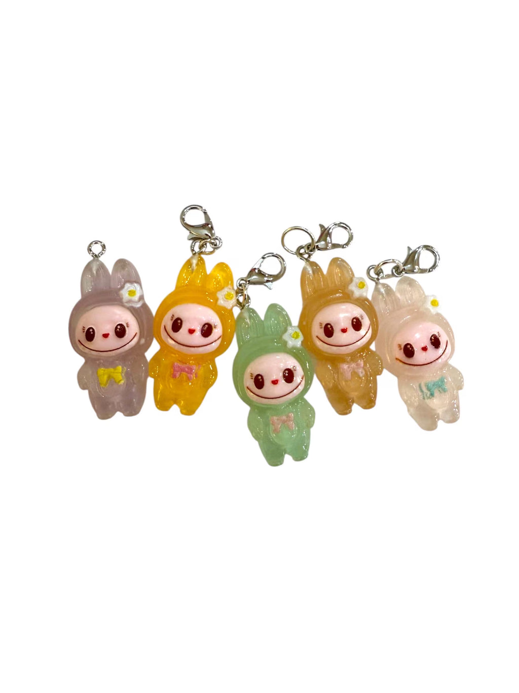 Lafufu  zipper charm, zipper pull,  key charm, purse charm, stitch marker, journal charm, fast shipping